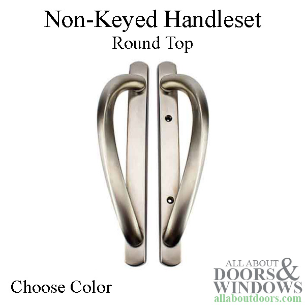 non-keyed round top handleset