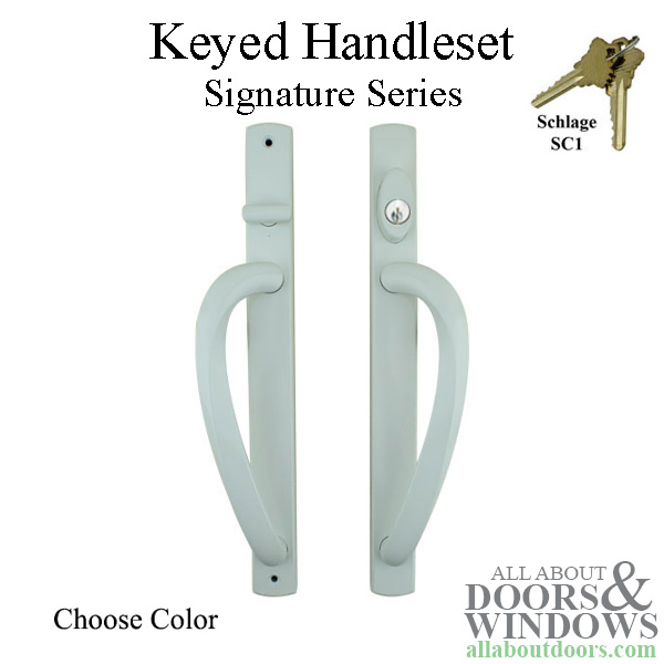 Keyed signature series handleset