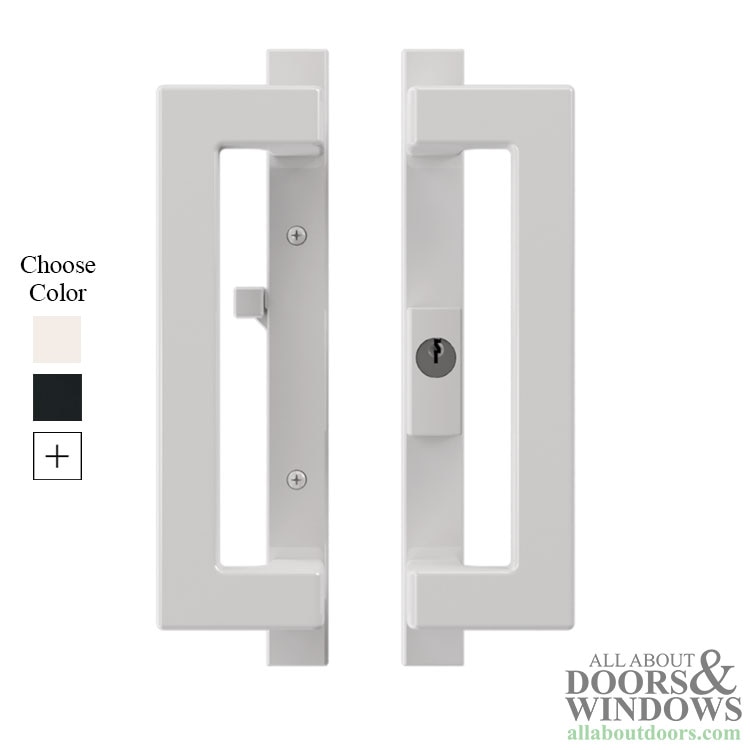 Amesbury Truth Modern Contemporary Keyed Sliding Door Handle for Patio Doors