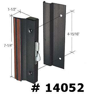 Peachtree Patio Door Handle 4 15 16 Inch Discontinued