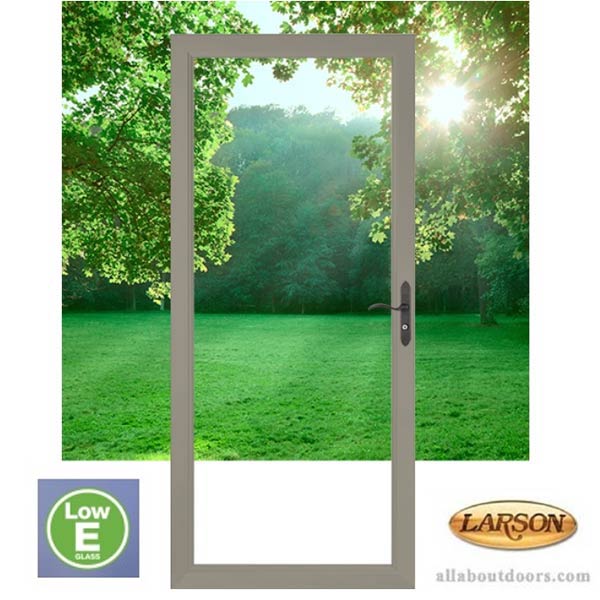 Larson Elegant Selection FullView Storm Door LowE Glass All About