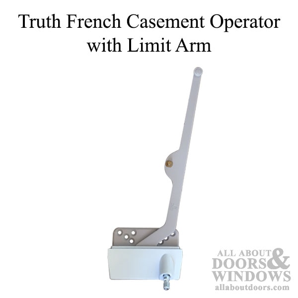Weather Shield French Casement Operator with Limit Arm