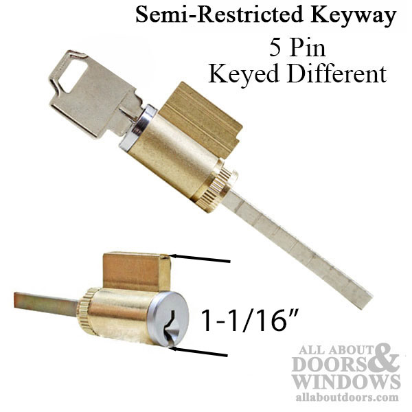 Key Lock For Sliding Glass Door, Sliding Patio Door Cylinder Lock