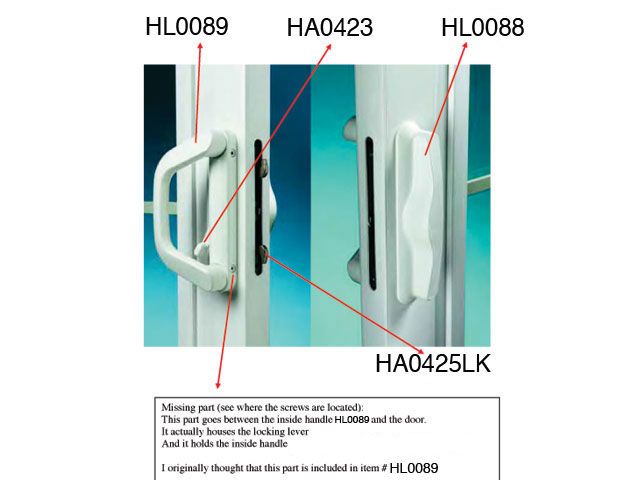 Sliding Glass Door Lock Replacement, Sliding Glass Door Replacement Hardware