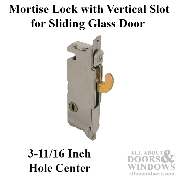 1 Point Mortise Locks Glass Patio Door, Replacement Sliding Glass Patio Door Mortise Lock And Keeper Kit