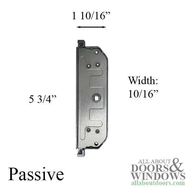 Milgard Passive Mortise Multi-Point Lock for Sliding Door