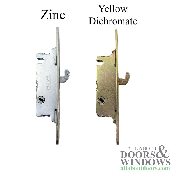 Mortise Lock with Face Plate Side Profile