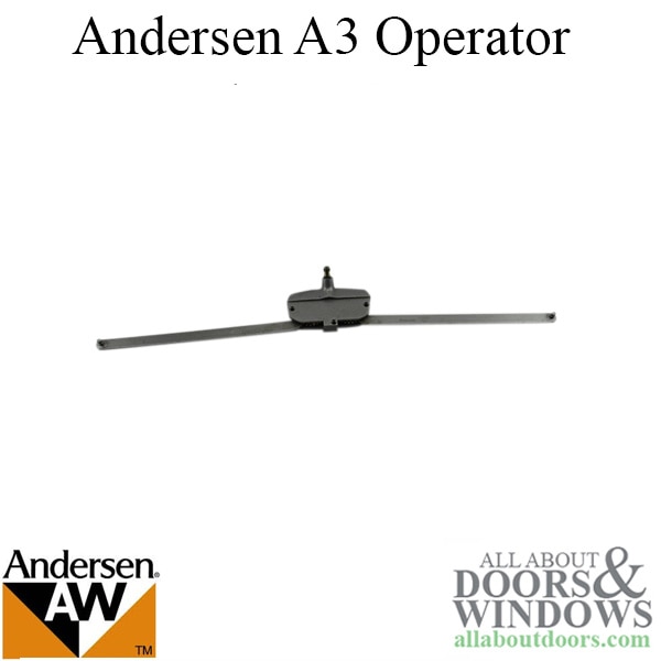 Andersen A3 Awning Operator Silver Satin | Window Hardware