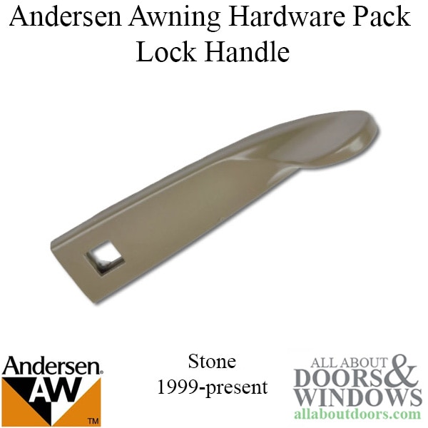 Andersen Hardware Pack Metro E-Z Awning Stone Color | Window Hardware