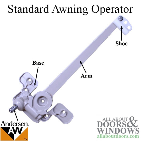 Andersen Standard Non-Handed Awning Operator for E-Z Awning Windows | Window Hardware