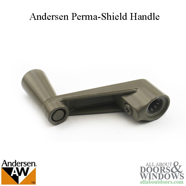 Andersen Perma-Shield Crank Handle Stone 1975-1981 | Window Hardware