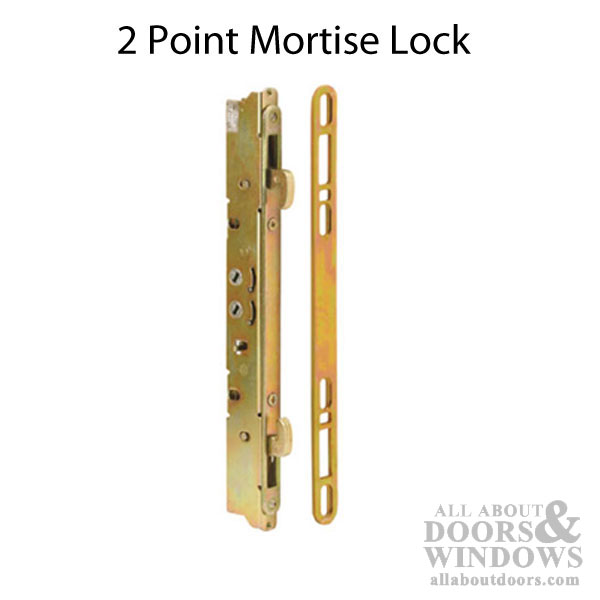 2 Point Mortise Locks Glass Patio Door, Replacement Sliding Glass Patio Door Mortise Lock And Keeper Kit