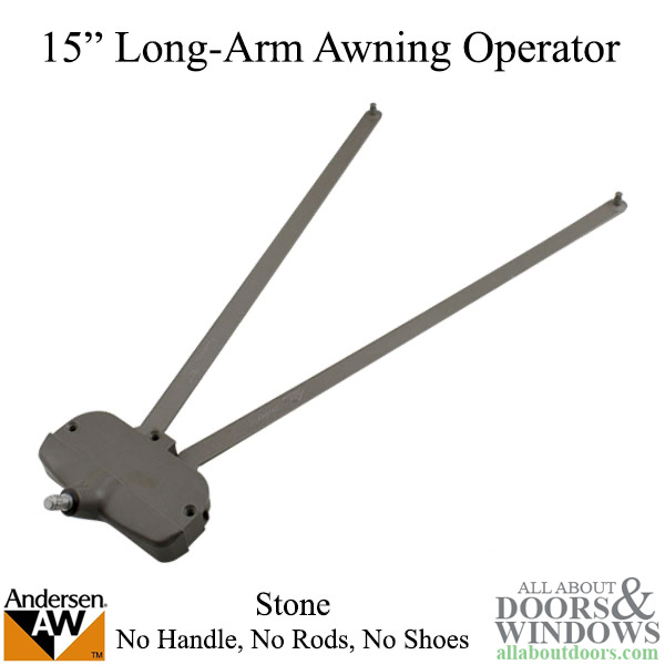 Andersen 15 inch straight arm perma-shield awning operator