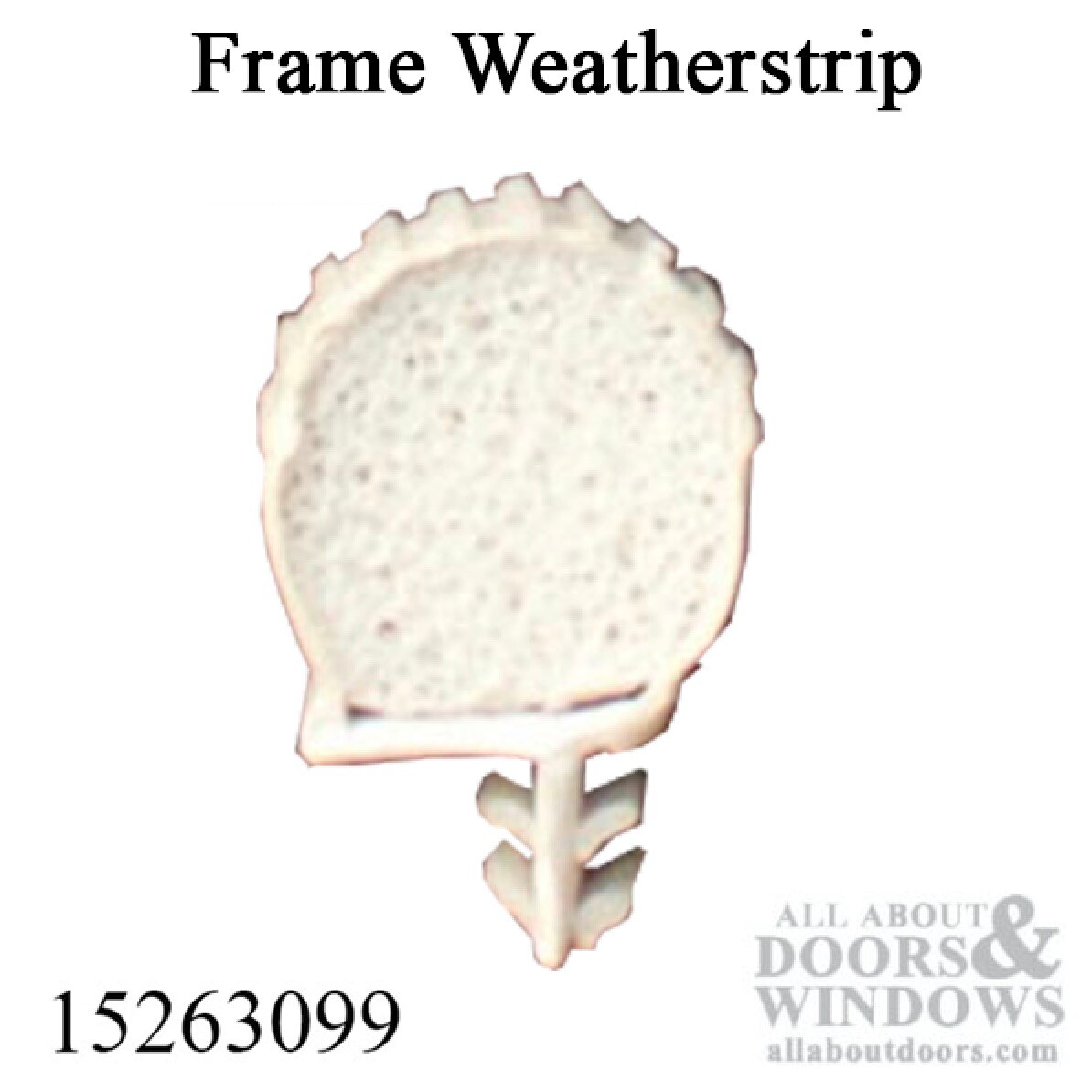 Marvin Single & Double Hung Frame Weatherstrip V2792 - Beige
