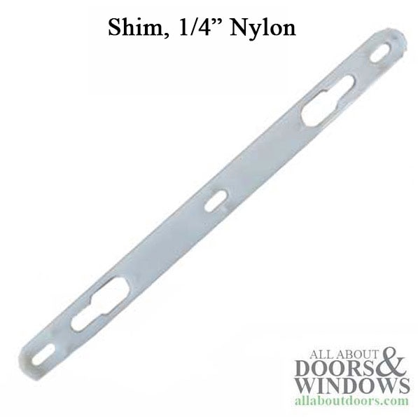 Plastic Shim for 2-Point Bolt Keeper - Durable Lock Accessory