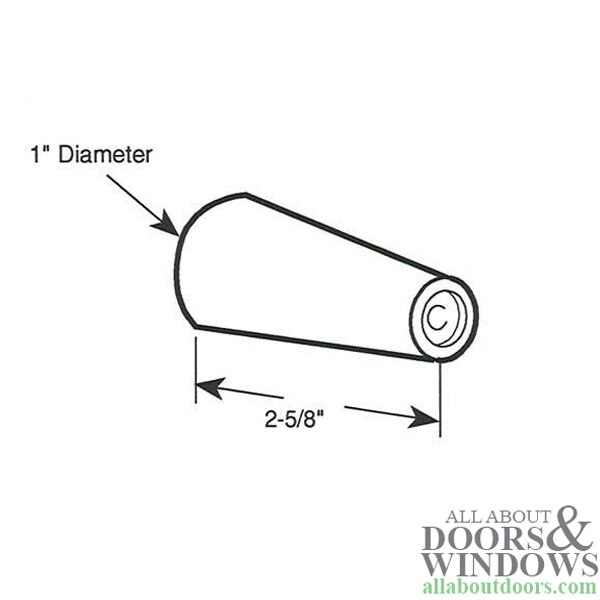 Bumper Sliding Patio Door Rubber Bumper With Screw Choose Color