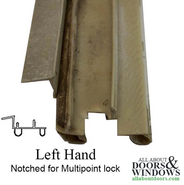 Integrity Hinged Door Sweep, Secondary 3-0 Door LH