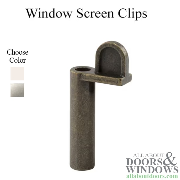 Window Screen Clips