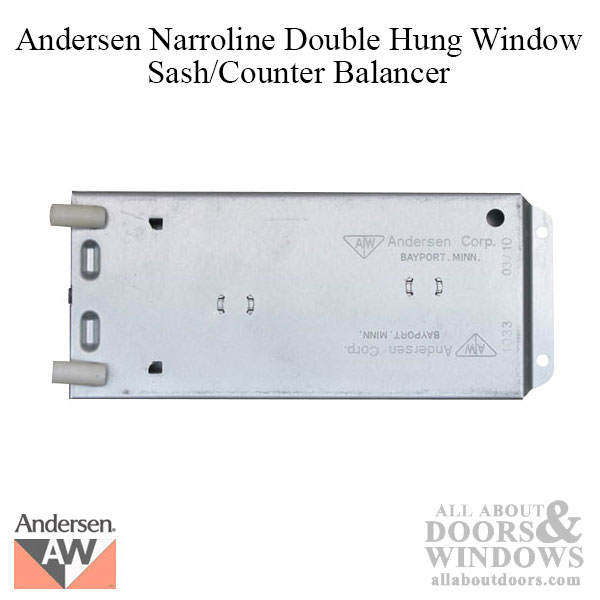 Andersen 200 Series Narroline Window Sash/Counter Balancer 1331 replacement, Andersen window sash balancer part