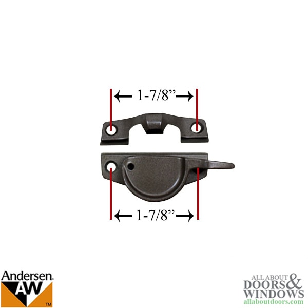 Andersen Window Sash Lock and Keeper Twin Pack