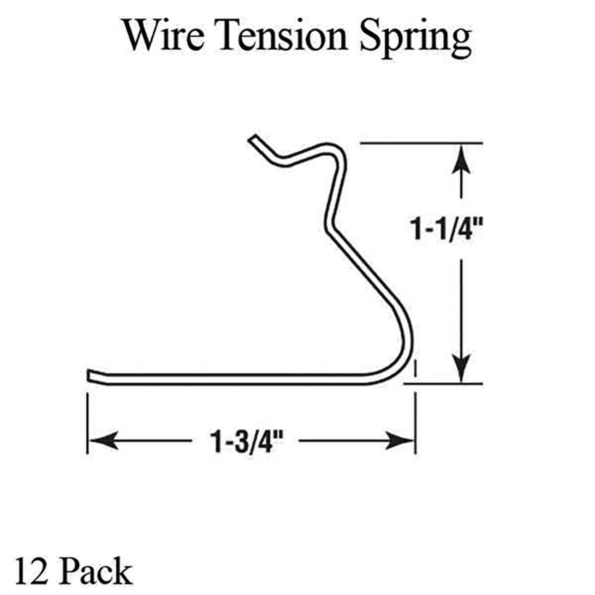 Screen Spring Wire Steel Wire Tension Spring Screen Clip