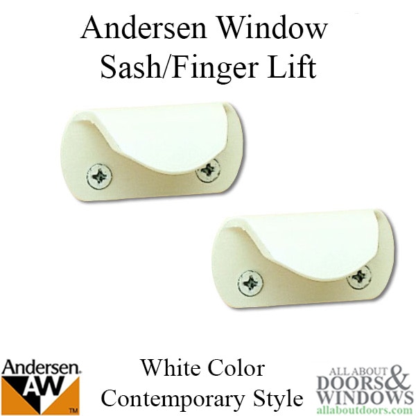 Andersen Window Sash Finger Lift
