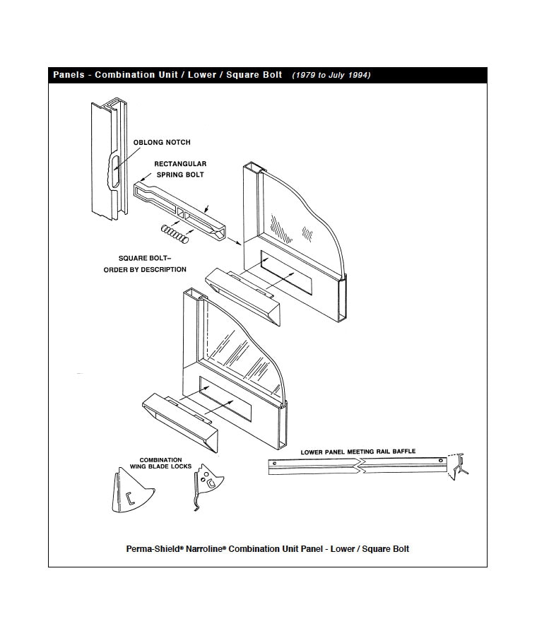Andersen Window Latch Bolt