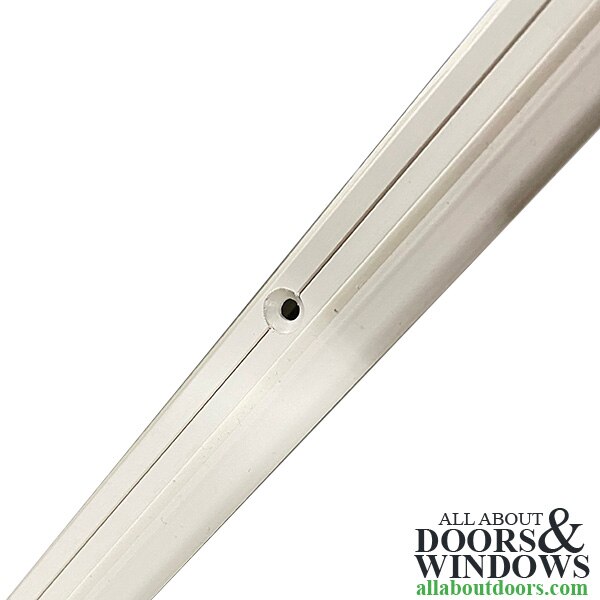 166022 Pinnacle Head Jamb Parting Stop, 6' Door, with Screw Holes, Beige