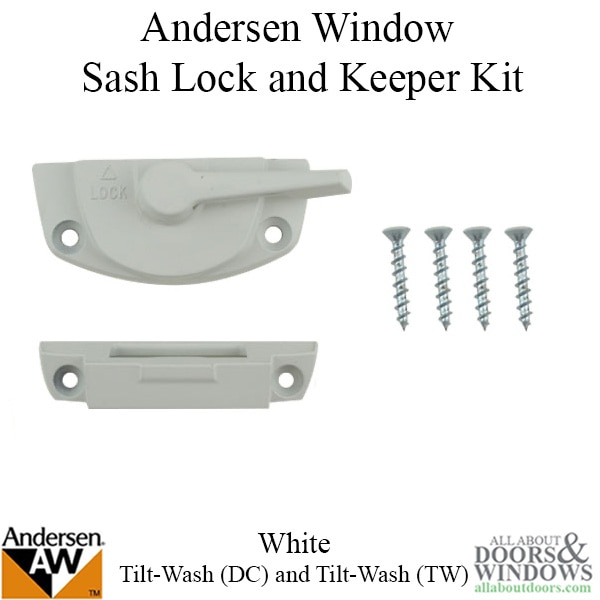 Andersen Window Lock and Keeper