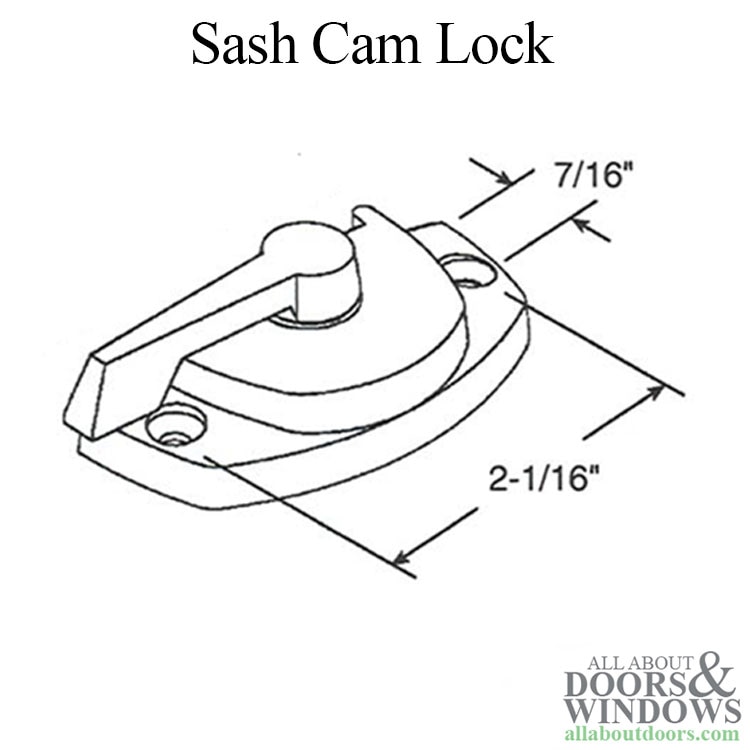 Truth Cam Lock Dimensions