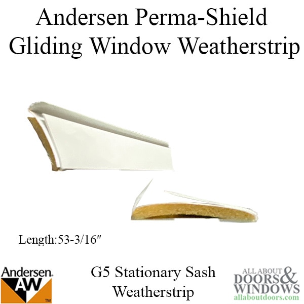 Gliding Window Weatherstrip