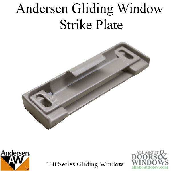 Gliding Window Strike Plate