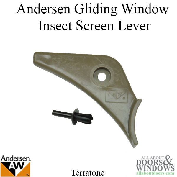 Gliding Window Screen Lever