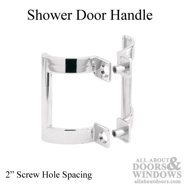 Hole to Hole Stainless Di Vapor 6 Inches 15cm 150mm Shower Door Handle R 