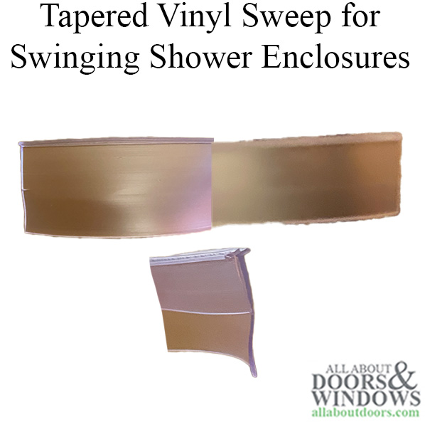 Shower Door Vinyl Sweep