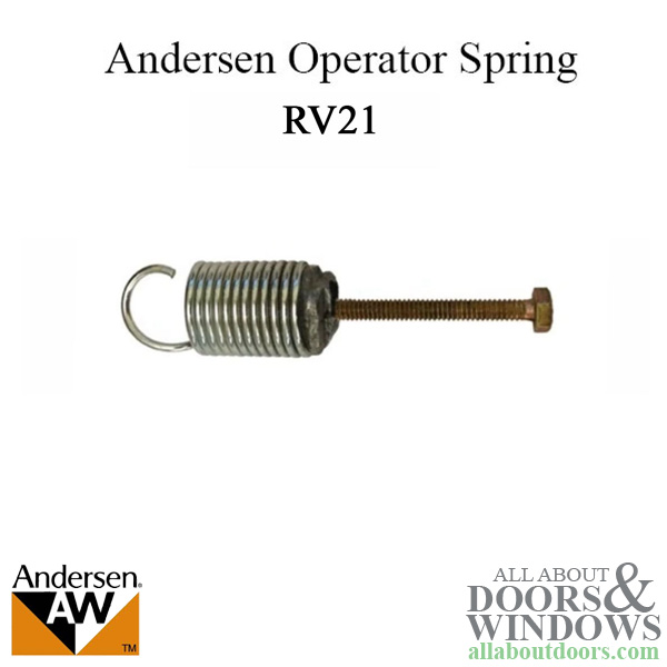 Andersen operator spring RV21 2-1/2 inch for roof windows