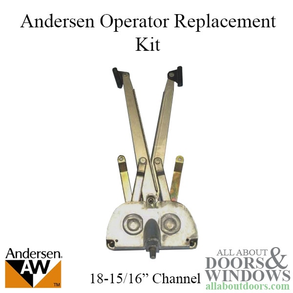 Andersen roof window operator replacement kit with screws