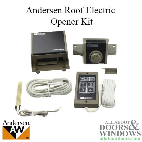 Andersen roof window electric opener kid for up to 4 windows