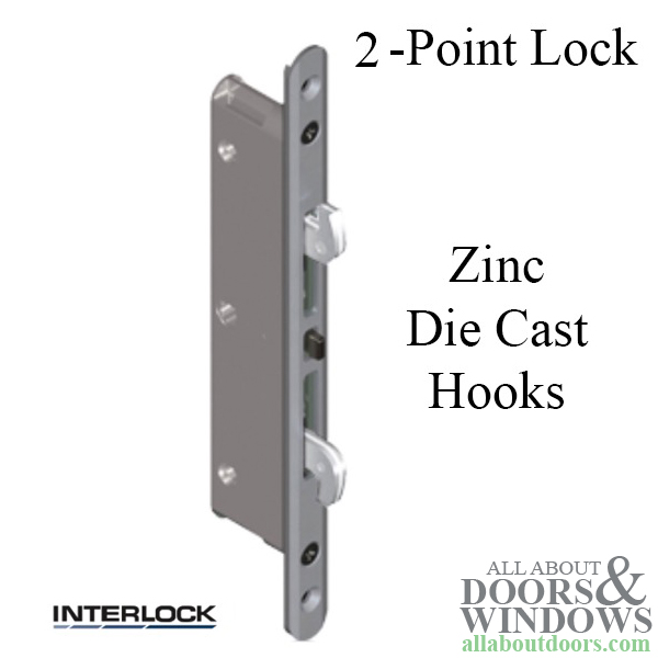 Interlock 2 Point Mortise Lock For Sliding Patio Door 