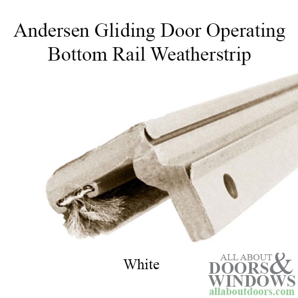 bottom rail weather strip