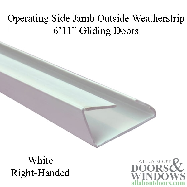 operating side jamb weatherstrip