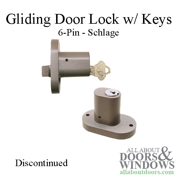 Discontinued 5 pin lock with keys