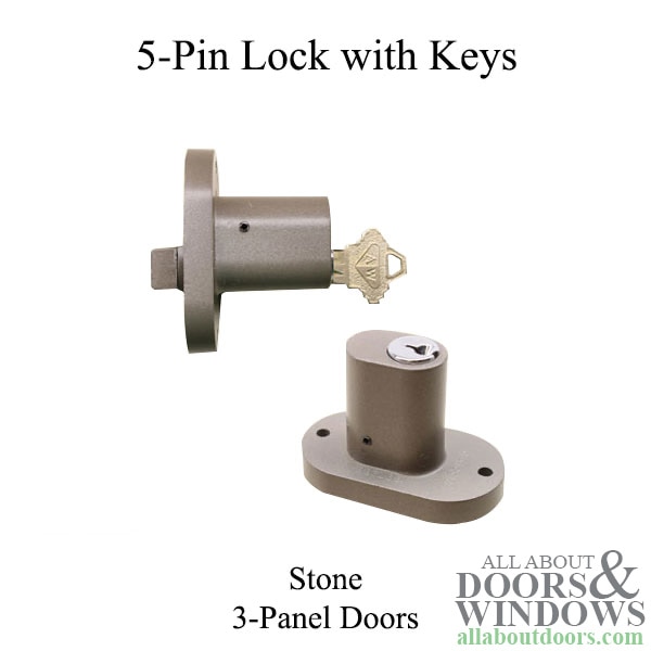 5-pin lock with Wieser key