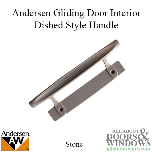 Andersen dished style interior handle for Frenchwood gliding door