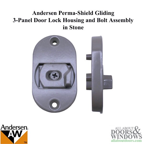 Andersen 3 Panel Perma Shield Gliding Door Lock Housing And Bolt