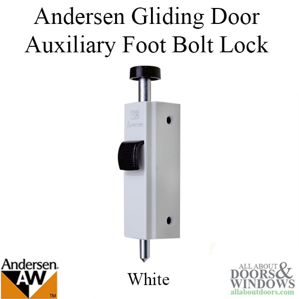 Andersen Sliding Door Foot Bolt