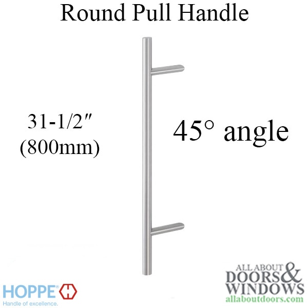 Hoppe Bar-Shaped Round 45 Angle