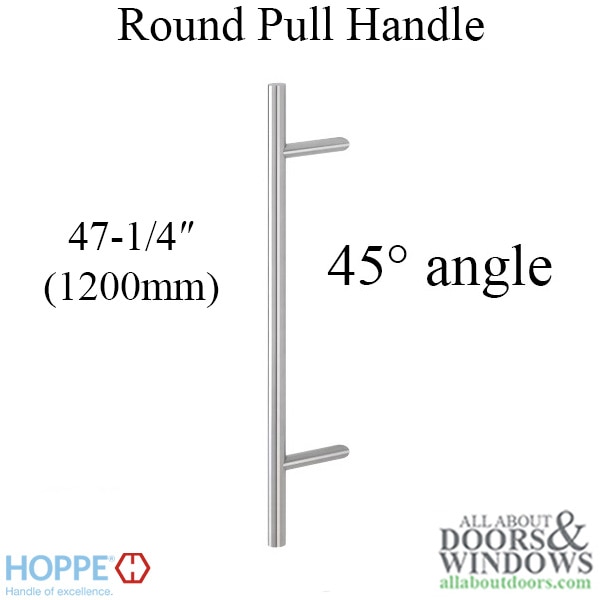 Hoppe Bar-Shaped Round 45 Angle