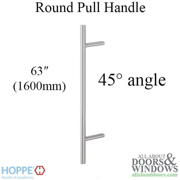 Hoppe Bar-Shaped Round 45 Angle