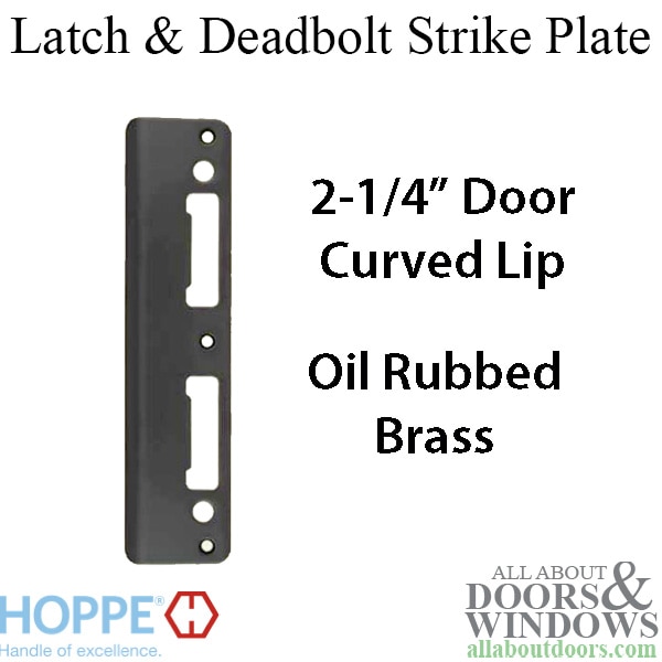 Latch & Deadbolt Strike Plate